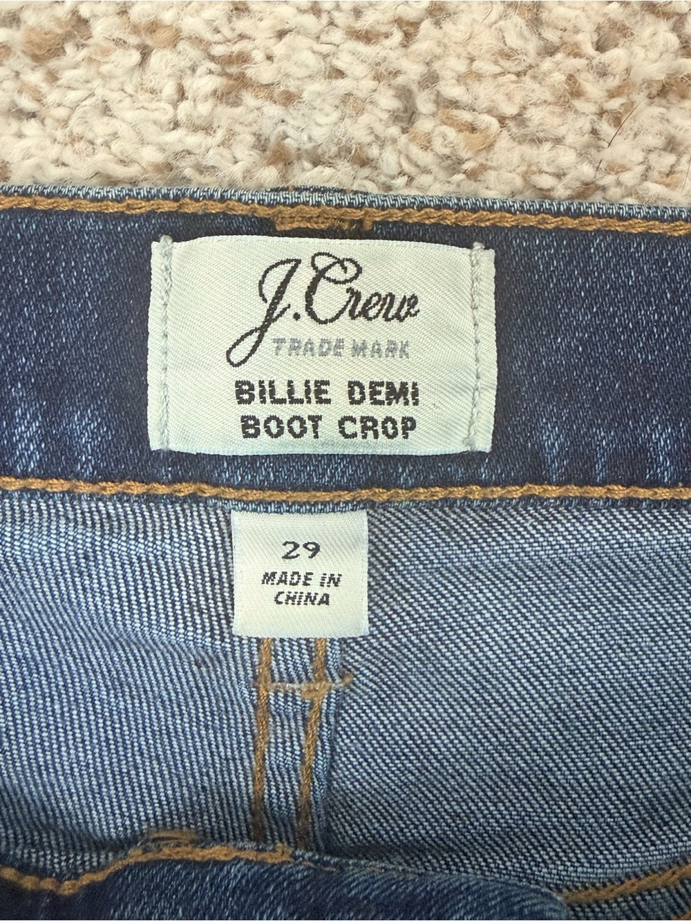J. Crew Classic Indigo Straight-Leg Jeans - Picture 2 of 6